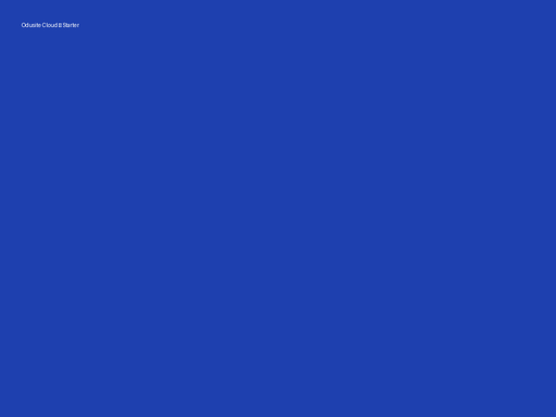 Odusite Cloud — Starter