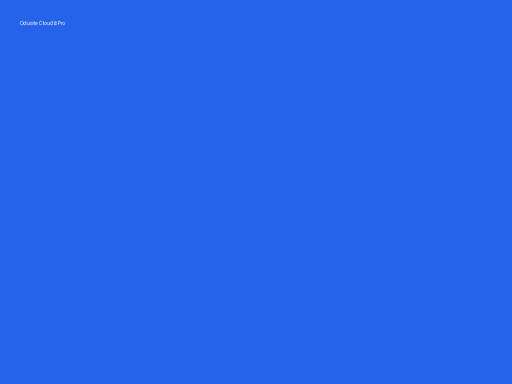 Odusite Cloud — Pro